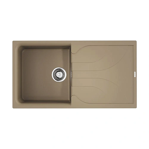 Кухонная мойка Omoikiri Yasugata 100-CH Tetogranit/бежевый 4993849 Кухонная мойка Omoikiri Yasugata 100-CH Tetogranit/бежевый 4993849