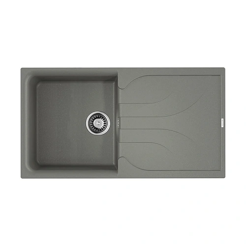 Кухонная мойка Omoikiri Yasugata 100-GR Tetogranit/leningrad grey 4993568 Кухонная мойка Omoikiri Yasugata 100-GR Tetogranit/leningrad grey 4993568