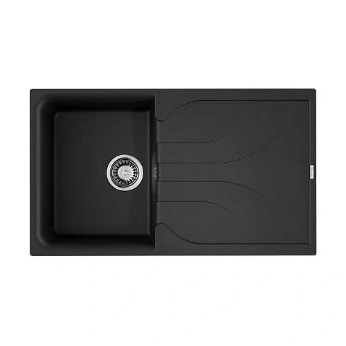 Кухонная мойка Omoikiri Yasugata 86-BL Tetogranit/черный 4993868 Кухонная мойка Omoikiri Yasugata 86-BL Tetogranit/черный 4993868