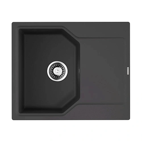 Кухонная мойка Omoikiri Yonaka 61-BL Artgranit/черный 4993638 Кухонная мойка Omoikiri Yonaka 61-BL Artgranit/черный 4993638