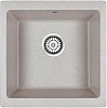 Кухонная мойка Paulmark BRILON, PM104546-GR, серый, 445х460, подст. мон