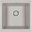Кухонная мойка Paulmark BRILON, PM104546-GR, серый, 445х460, подст. мон Кухонная мойка Paulmark BRILON, PM104546-GR, серый, 445х460, подст. мон