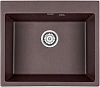 Кухонная мойка Paulmark KANTE, PM106052-CO, кофе, 600х520 мм