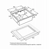 Кухонная мойка Paulmark KRONER-PRO 51 с ролл-матом PRO в цвет мойки, PM705151-GM+R405-GM Кухонная мойка Paulmark KRONER-PRO 51 с ролл-матом PRO в цвет мойки, PM705151-GM+R405-GM