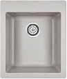 Кухонная мойка Paulmark LEER, PM104249-GR, серый, 415х490 мм Кухонная мойка Paulmark LEER, PM104249-GR, серый, 415х490 мм