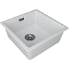 Кухонная мойка Paulmark LUMI 45UNI LU45-WH, белый, 455х460 Кухонная мойка Paulmark LUMI 45UNI LU45-WH, белый, 455х460