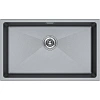 Кухонная мойка Paulmark LUMI 74UNI LU74-GRM, серый металлик, 740х460 Кухонная мойка Paulmark LUMI 74UNI LU74-GRM, серый металлик, 740х460