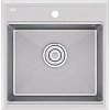 Кухонная мойка Paulmark STEPIA 50 PM115051-GRM , серый металлик, 500х510 Кухонная мойка Paulmark STEPIA 50 PM115051-GRM , серый металлик, 500х510