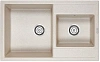 Кухонная мойка Paulmark TANDEM PM238250-BE бежевый 820х500