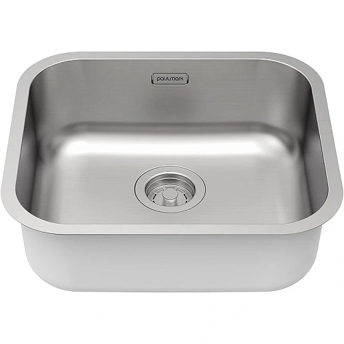 Кухонная мойка Paulmark VELLO 48 UN VE48-BS, брашированная 480х440мм Кухонная мойка Paulmark VELLO 48 UN VE48-BS, брашированная 480х440мм