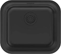 Кухонная мойка Paulmark VELLO 48 UN VE48-MBN, матовый черный NANO-PVD, 480х440мм Кухонная мойка Paulmark VELLO 48 UN VE48-MBN, матовый черный NANO-PVD, 480х440мм