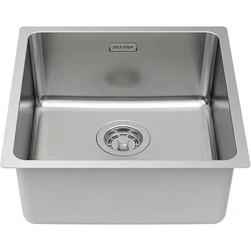 Кухонная мойка Paulmark YUNI 44 UN YU44-BS, брашированная 440х440мм Кухонная мойка Paulmark YUNI 44 UN YU44-BS, брашированная 440х440мм