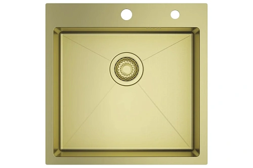 Кухонная мойка Raglo R700.5050.03 500x500мм сатин золотой Кухонная мойка Raglo R700.5050.03 500x500мм сатин золотой
