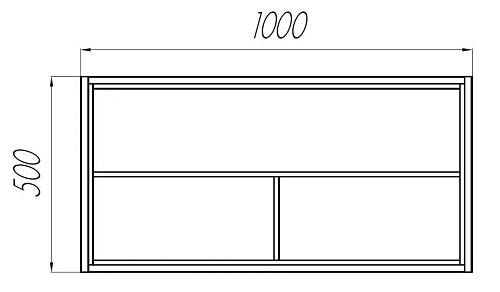 Модуль для раковины Aquaton Брук 100 открытый дуб латте 1A201601BCDL0 Модуль для раковины Aquaton Брук 100 открытый дуб латте 1A201601BCDL0
