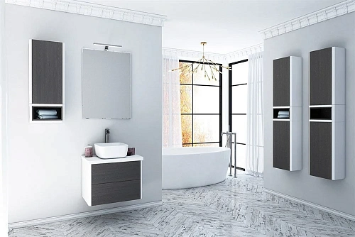 Модуль для раковины Aquaton Брук 60 открытый дуб ферр 1A201301BCDF0 Модуль для раковины Aquaton Брук 60 открытый дуб ферр 1A201301BCDF0