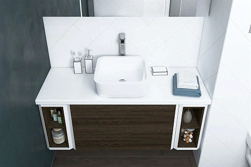 Модуль для тумбы Aquaton, подвесной Брук 20 открытый дуб ферр 1A201101BCDF0 Модуль для тумбы Aquaton, подвесной Брук 20 открытый дуб ферр 1A201101BCDF0