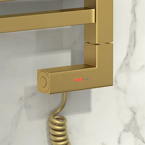 Модуль электрический многофункциональный Сунержа CUBE правый 032-1517-4007 Матовое золото Модуль электрический многофункциональный Сунержа CUBE правый 032-1517-4007 Матовое золото