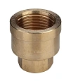 Муфта соединительная переходная Viega 266363 ВВ бронза 1х1/2 Муфта соединительная переходная Viega 266363 ВВ бронза 1х1/2
