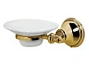 Мыльница AM.PM 5 O'Clock A2534201 керамическая, с настенным держателем, золото