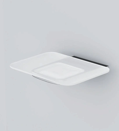 Мыльница AM.PM Inspire V2.0 A50A34200 стеклянная хром Мыльница AM.PM Inspire V2.0 A50A34200 стеклянная хром