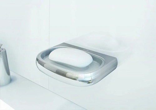 Мыльница AM.PM Sensation A3034200 стеклянная хром Мыльница AM.PM Sensation A3034200 стеклянная хром