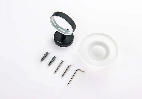 Мыльница Aquatek ЕВРОПА AQ4103MB черный матовый Мыльница Aquatek ЕВРОПА AQ4103MB черный матовый