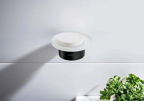 Мыльница Aquatek ЛИРА AQ4403MB черный матовый Мыльница Aquatek ЛИРА AQ4403MB черный матовый