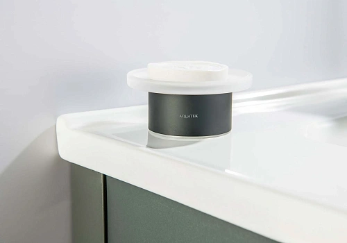 Мыльница Aquatek ЛИРА AQ4426MB черный матовый Мыльница Aquatek ЛИРА AQ4426MB черный матовый