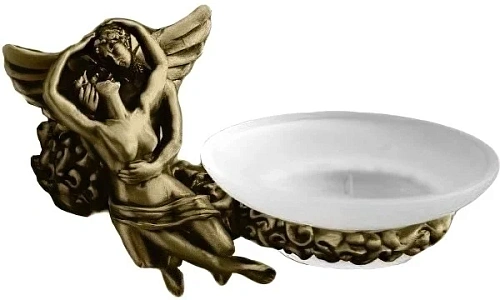 Мыльница Art&Max Romantic (AM-B-0815-B) бронза Мыльница Art&Max Romantic (AM-B-0815-B) бронза