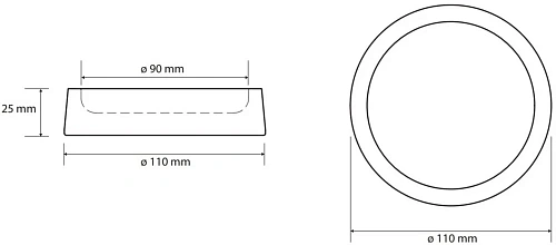 Мыльница Bemeta GAMMA 145708324 Мыльница Bemeta GAMMA 145708324