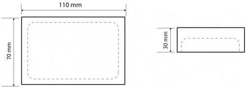 Мыльница Bemeta VISTA 120108196-100 Мыльница Bemeta VISTA 120108196-100