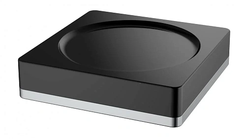 Мыльница Boheme 10960-В-CR квадратная черный-хром Мыльница Boheme 10960-В-CR квадратная черный-хром