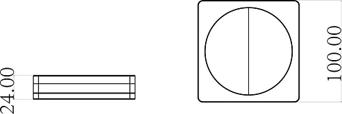 Мыльница Boheme 10960-В-G квадратная черный-золото Мыльница Boheme 10960-В-G квадратная черный-золото