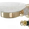 Мыльница Boheme MURANO 10903-B-G GOLD (черное) Мыльница Boheme MURANO 10903-B-G GOLD (черное)