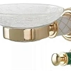 Мыльница Boheme MURANO 10903-GR-G GOLD (бирюзовое) Мыльница Boheme MURANO 10903-GR-G GOLD (бирюзовое)