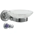 Мыльница Boheme MURANO 10903-V-CR CHROME (фиолетовое) Мыльница Boheme MURANO 10903-V-CR CHROME (фиолетовое)