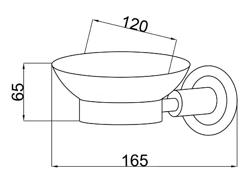 Мыльница Boheme Murano Cristal 10903-CRST-G Мыльница Boheme Murano Cristal 10903-CRST-G