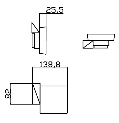 Мыльница Boheme NEW VENTURO хром 10313-CR Мыльница Boheme NEW VENTURO хром 10313-CR