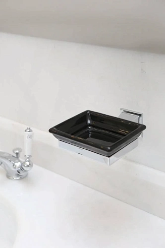 Мыльница Devon&Devon First Class DD33010CR, хром/белый Мыльница Devon&Devon First Class DD33010CR, хром/белый