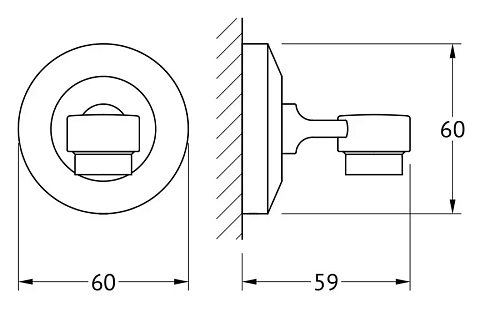 Мыльница FBS Standard STA 005 Мыльница FBS Standard STA 005