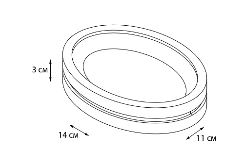 Мыльница Fixsen Nero FX-240-4 Мыльница Fixsen Nero FX-240-4