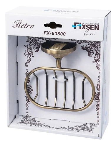Мыльница Fixsen Retro FX-83809 Мыльница Fixsen Retro FX-83809