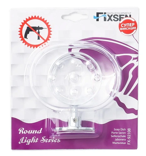 Мыльница Fixsen Round FX-92108 Мыльница Fixsen Round FX-92108