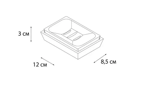 Мыльница Fixsen WOOD FX-110-4 Мыльница Fixsen WOOD FX-110-4