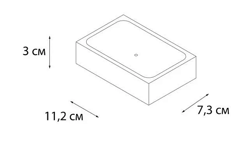 Мыльница Fxsen Blanco FX-201-4 Мыльница Fxsen Blanco FX-201-4