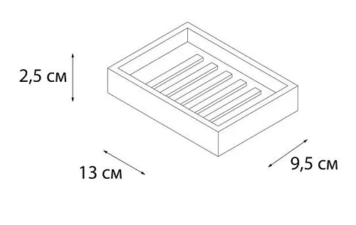 Мыльница Fxsen Sole FX-301-4 Мыльница Fxsen Sole FX-301-4