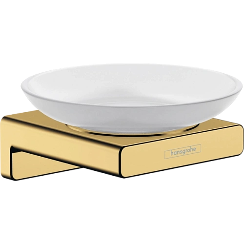 Мыльница Hansgrohe AddStoris 41746990, полированное золото Мыльница Hansgrohe AddStoris 41746990, полированное золото