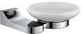 Мыльница Rush Thira TR36411 керамическая хром Мыльница Rush Thira TR36411 керамическая хром
