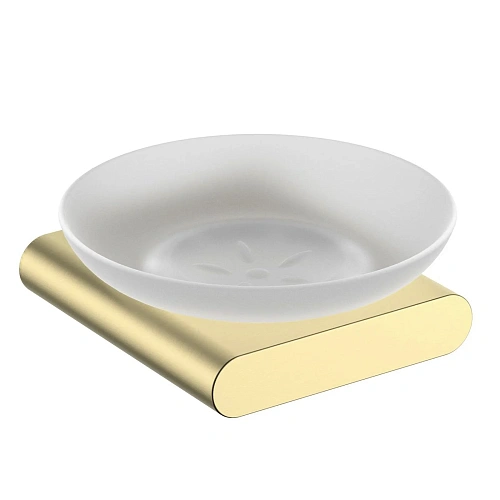 Мыльница Timo Luiro 18421/17 золото матовое Мыльница Timo Luiro 18421/17 золото матовое
