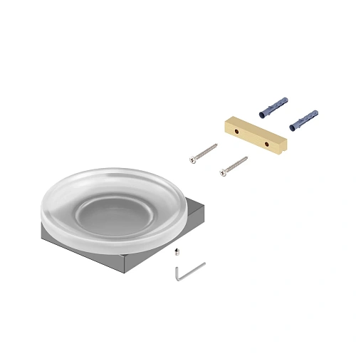 Мыльница Timo Petruma 15221/18 черное золото Мыльница Timo Petruma 15221/18 черное золото